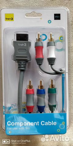 Компонентный кабель для Nintendo Wii, длина 2 м