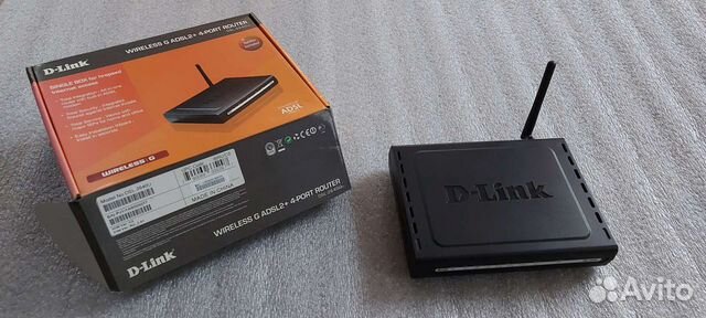 Роутер D-Link adsl Wi-fi. Model: DSL-2640U