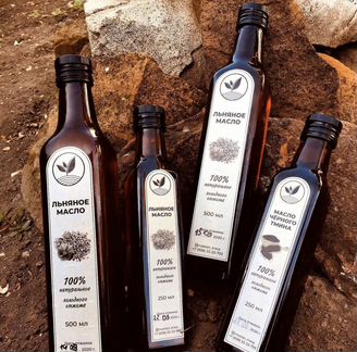 Льняное масло холодного отжима 250мл