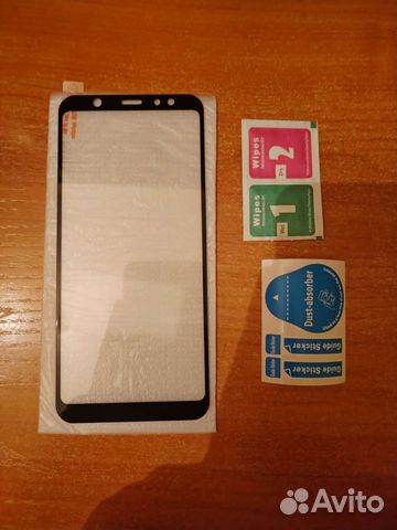 Защитное стекло на samsung galaxy A6 plus