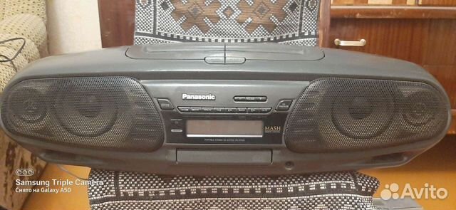 Магнитола двухкассетная panasonic