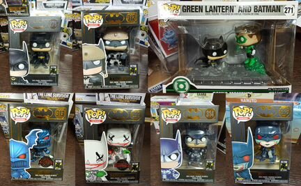 Фигурка Funko Pop Batman 80th и Comic Moment DC