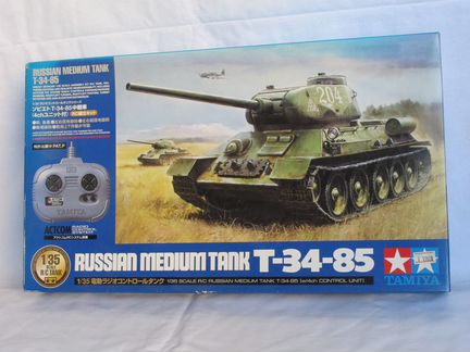 Радиоуправляемая модель танка Т34-85