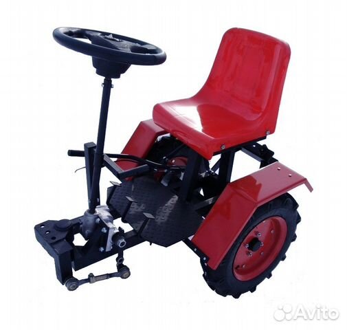 Адаптер задний с рулем ам-3 для мотоблока