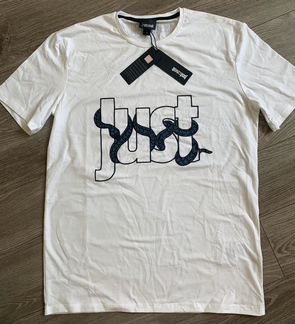 Белая футболка Cavalli. Оригинал