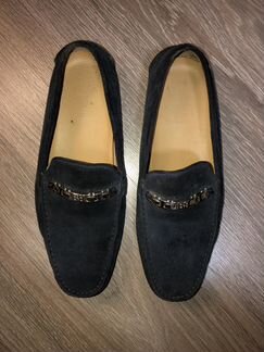 Замшевые мокасины Baldinini