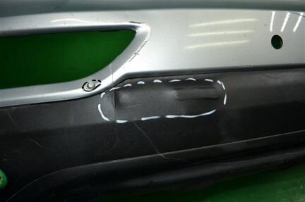 Бампер задний Kia Sportage 4 2016-2018