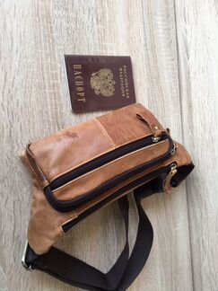 Мужская сумка из натуральной кожи