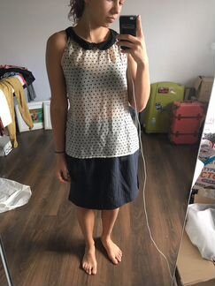 Рубашка без рукавов. Блузка promod