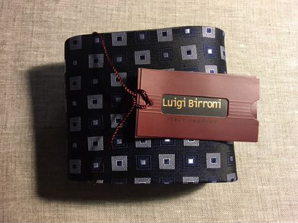 Шелковый галстук Luigi Birroni