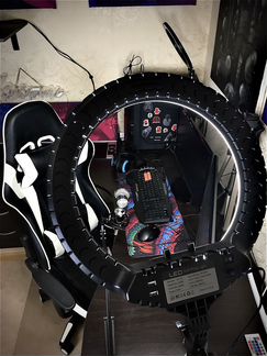 Лампа кольцевая 45см + штатив Доставка до квартир