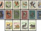 Почтовые марки зарубежные, фауна и флора