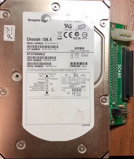 Жёсткий диск Seagate Cheetah 15K.4 ST373454LC 73 G