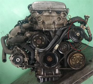 Насос гур Nissan Serena C23 KBC23 SR20 SR20DE 1998