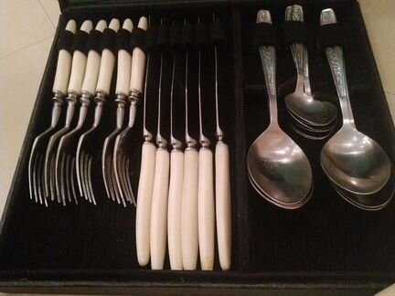 Набор столовых приборов ссср, ретро 24 предмета