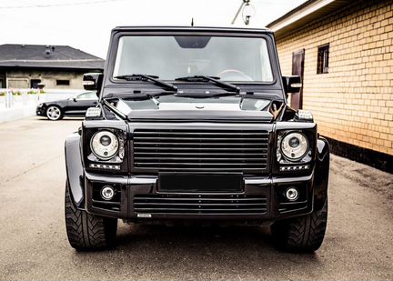 Очки фар черные с черными дхо Mercedes G463