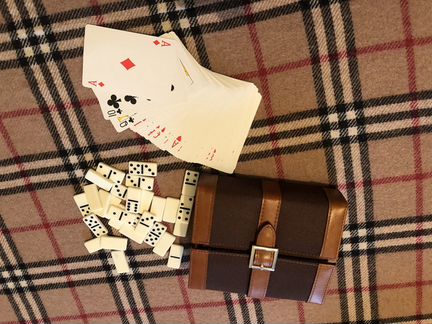 Домино+Карты подарочный набор