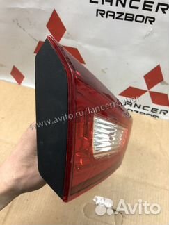 Фонарь левый внутренний асх asx в крышку багажника