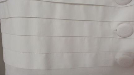 Белая итальянская блузка-рубашка 44 размер