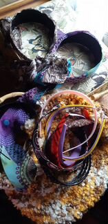 Ободки для волос, поделки,сумка