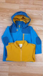 Ветровка/Куртка детская с флисовой подстежкой