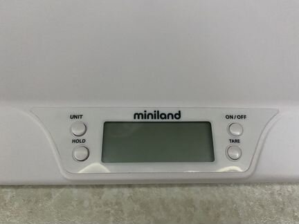 Детские электронные весы Miniland