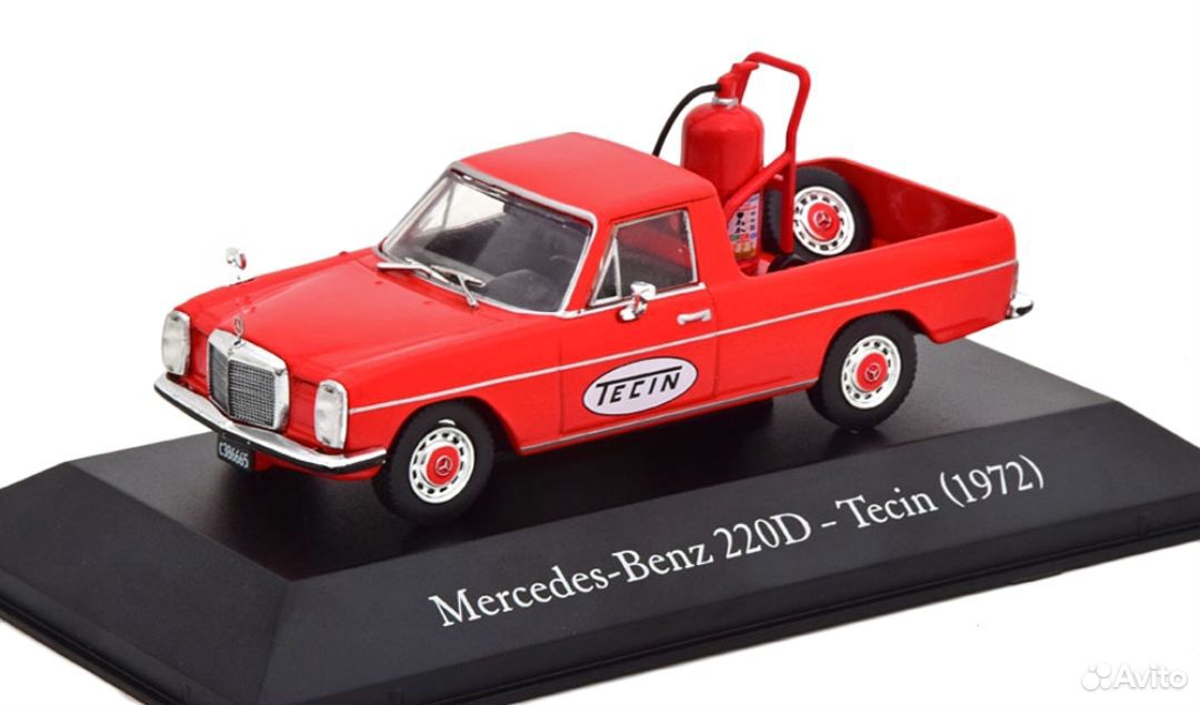1/43 Mercedes-Benz 220D pick-up W115 1972 Tecin