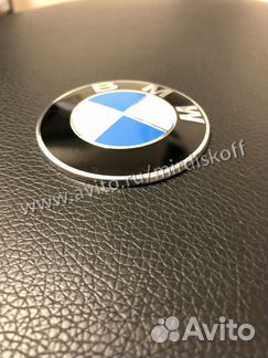 Наклейка Эмблема Значок на диски BMW 55мм