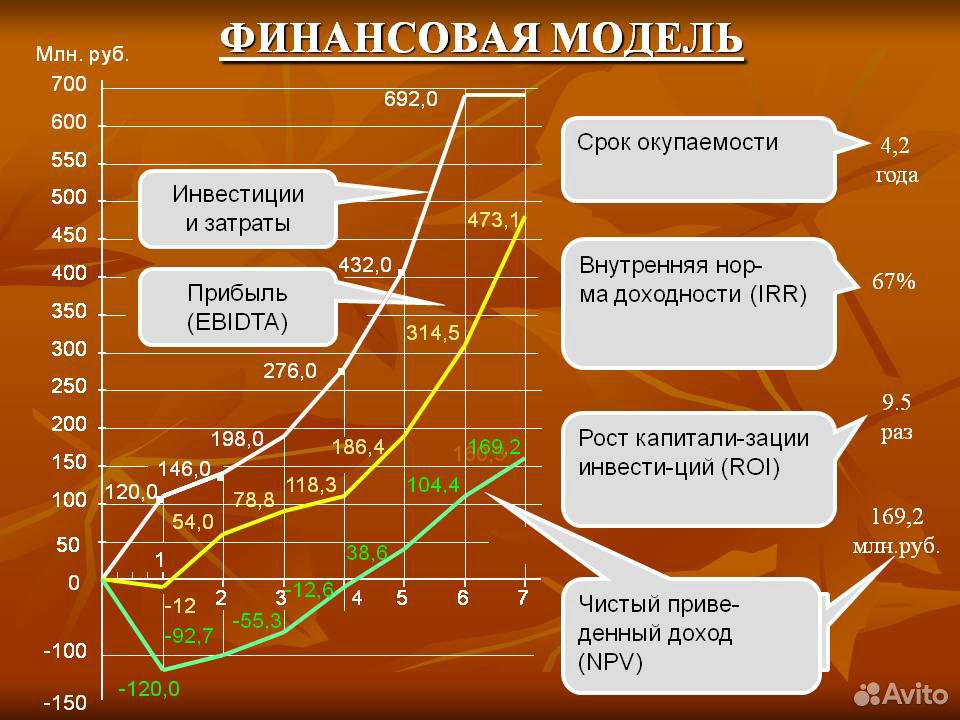 Финмодель инвестиционного проекта