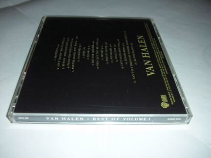 CD VAN Halen Best OF Volume1 Japan press