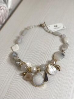 Колье из натуральных камней новое