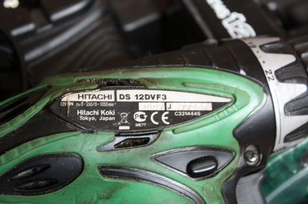 Шуруповерт Hitachi DS12DVF3
