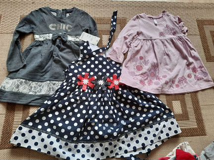 Пакет фирменных вещей на девочку 92-98