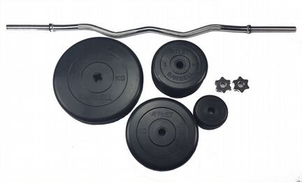 Штанга разборная 80 кг EZ