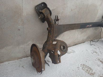 Балка задняя Citroen C4 LA EP6 1.6 120 2008