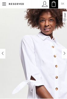 Платье-рубашка Reserved. Новое