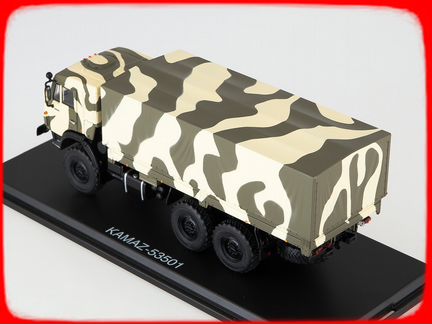 Камаз-53501 Мустанг камуфляж Лесной