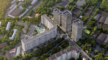 4-к квартира, 127.5 м², 19/23 эт.