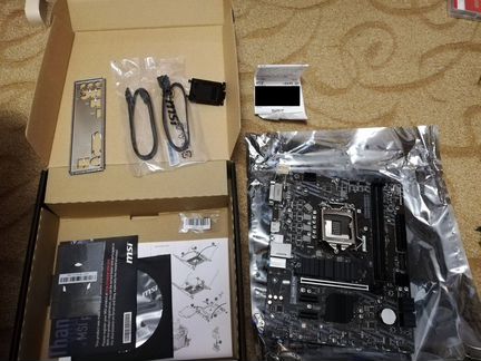 Материнская плата MSI B460M-A PRO (новая)