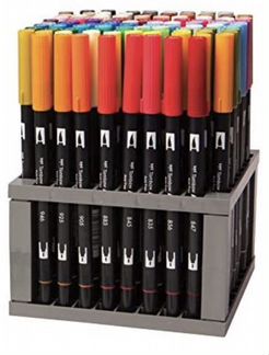 Tombow маркеры акварельные 96 шт