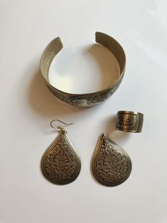 Комплект украшений в русском стиле