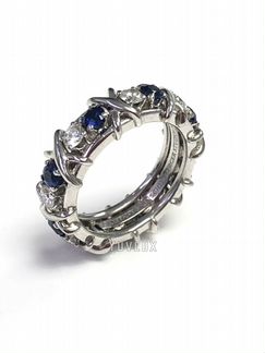 Tiffany Schlumberger золотое кольцо 1.24 ct