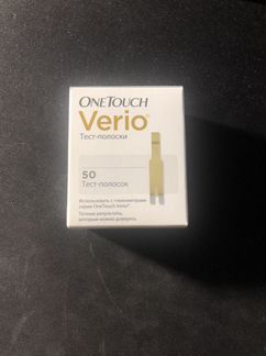 Тест полоски one touch verio