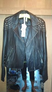 Новая кожаная Куртка косуха модная фирмы Apart