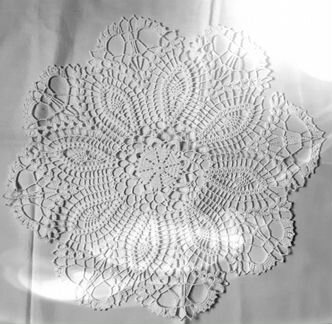 Салфетка крючком