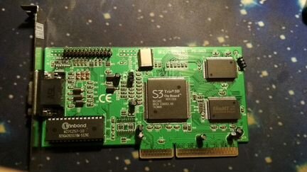 Видеокарта на чипсете S3