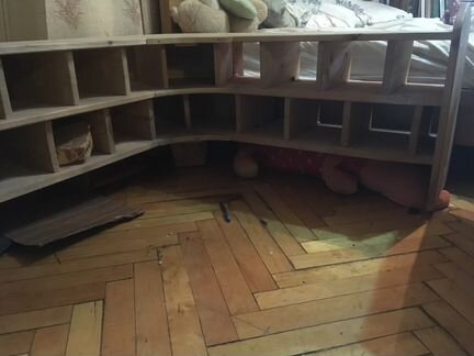 Стеллаж детский hand made