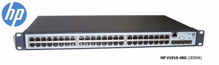 Гигабитный маршрутизатор HP V1910-48G (JE009A)