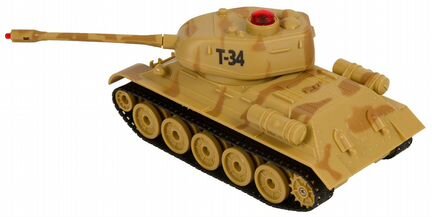 Танк на р/у Yako toys М 1:32, свет, звук, аккумулятор (М85763)