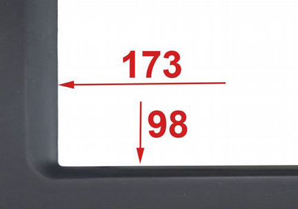 Переходная рамка Fiat Doblo 2015+ 2din N15